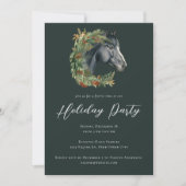 フェスティバルホースリースエクエストランホリデーパーティー 招待状 (正面)