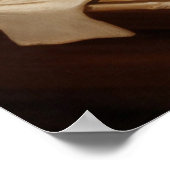 フェスティバルホームデコールウォーターカラーサンタベーキング ポスター (角)