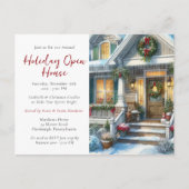 フェスティバルホームホリデーオープンハウスフォト招待状 ポストカード (正面)