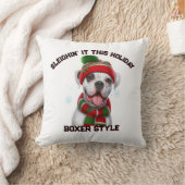 フェスティバルボクサードッグIT'この休日 クッション (ブランケット)