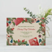 フェスティバルボクシング日招待状 招待状 (スタンド正面)