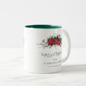 フェスティバルボタニカルクリスマスホリデーカスタムズ ツートーンマグカップ (正面右)