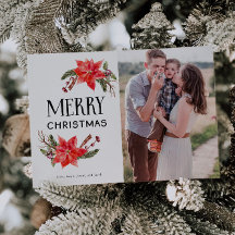 フェスティバルボタニカルポインセチアのクリスマスフォト