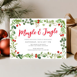 フェスティバルボタニカルミングル&ジンルクリスマスパーティー シーズンカード