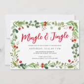 フェスティバルボタニカルミングル&ジンルクリスマスパーティー シーズンカード (正面)