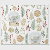 フェスティバルボホクリスマス ラッピングペーパー (フラット)