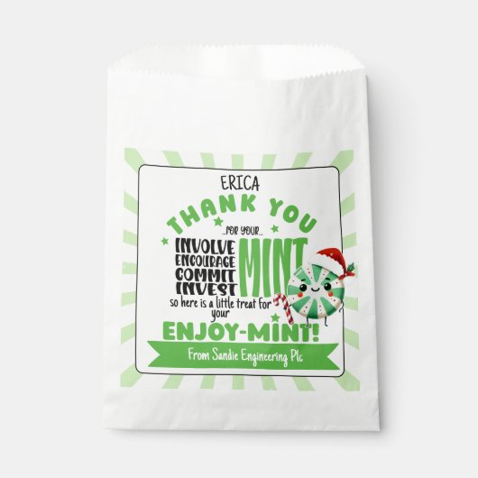 フェスティバルボランティ感謝していアユーミントホリデイのお気に入り フェイバーバッグ (正面)