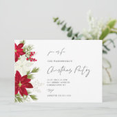 フェスティバルポインセチアパーティー 招待状 (スタンド正面)