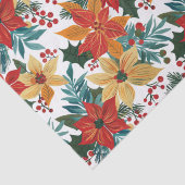 フェスティバルポインセチアレトロクリスマス 薄葉紙 (詳細)