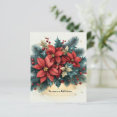 フェスティバルポインセチア出生バイブル聖句スクラップブック (スタンド正面)