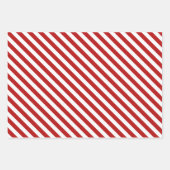 フェスティバルポインセチア水の色クリスマスホリデー ラッピングペーパーシート (正面2)