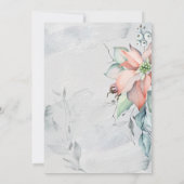 フェスティバルポインセティアスザスノーホリデーパーティー 招待状 (裏面)