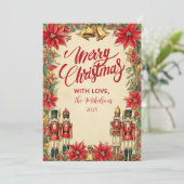 フェスティバルポインセティアベルズホリデイ シーズンカード (スタンド正面)