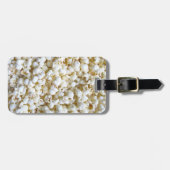 フェスティバルポップコーンの質感を撮影するデコール ラゲッジタグ (正面横)