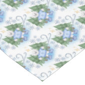 フェスティバルポーラベアーズクリスマスホリデー テーブルクロス (アングル)