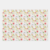 フェスティバルポーラベアーズクリスマスホリデー ラッピングペーパーシート (正面2)