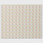 フェスティバルポーラベアーズクリスマスホリデー ラッピングペーパー (フラット)