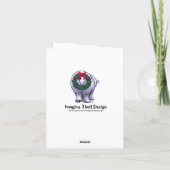 フェスティバルポーラーベアークリスマス シーズンカード (裏面)