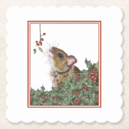 フェスティバルマウス及びホリーコースター ペーパーコースター