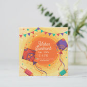 フェスティバルマカーサンクランティパープルカイト 招待状 (スタンド正面)