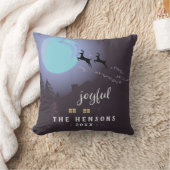 フェスティバルマジカルディアクリスマスナイトホリデー クッション (ブランケット)