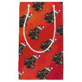 フェスティバルマストドンオンレッド スモールペーパーバッグ (正面)