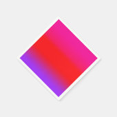 フェスティバルマゼンタ赤紫グラデーション スタンダードカクテルナプキン (角)