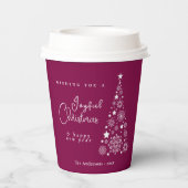 フェスティバルマゼンタ 紙コップ (裏面)