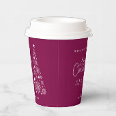 フェスティバルマゼンタ 紙コップ (右)