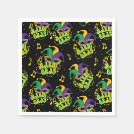 フェスティバルマルディグラ スタンダードカクテルナプキン