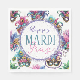 フェスティバルマルディグラ スタンダードランチョンナプキン