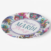 フェスティバルマルディグラ ペーパープレート (アングル)