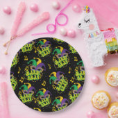 フェスティバルマルディグラ ペーパープレート (パーティー)