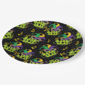 フェスティバルマルディグラ ペーパープレート (アングル)