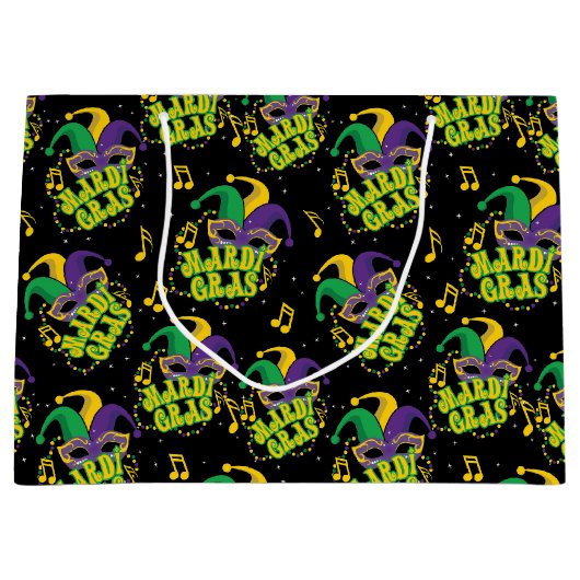 フェスティバルマルディグラ ラージペーパーバッグ (正面)