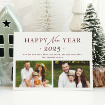 フェスティバルマルーンレッド205ハッピーニューイヤー2写真