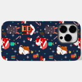 フェスティバルマンガサンタキャットお祝い Case-Mate iPhoneケース (裏面 (横))
