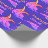 フェスティバルマーメイドスクワッドラッピング紙 ラッピングペーパー (角)