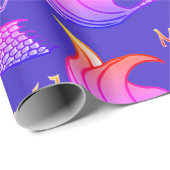 フェスティバルマーメイドスクワッドラッピング紙 ラッピングペーパー (ロールコーナー)