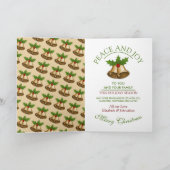 フェスティバルミストレトーベルズクリスマス カード (内部)