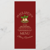 フェスティバルミストレトーベルズクリスマス メニュー (正面)