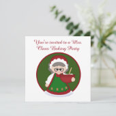 フェスティバルミセスクロースベーキングパーティー 招待状 (スタンド正面)