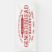 フェスティバルミセス・クロース・ジンジャーパンベーカリー事業 横断幕 (縦)