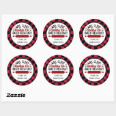 フェスティバルミセスCookie会社の名前の追加 ラウンドシール (シート)