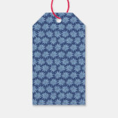 フェスティバルミニマルサンタハットキュートクリお洒落スマス ギフトタグ (裏面)