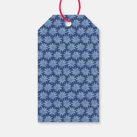 フェスティバルミニマルサンタハットキュートクリお洒落スマス ギフトタグ (裏面)