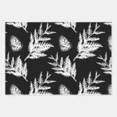 フェスティバルミニマルシダーリーフパインニードル&ピネコン ラッピングペーパーシート (正面2)