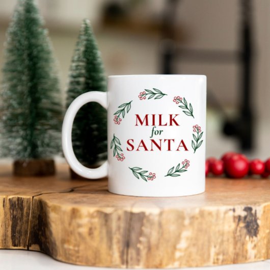 フェスティバルミルクforサンタクリスマスホリデーマグカップ コーヒーマグカップ