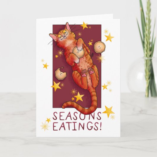 フェスティバルミンスパイキャットカード サンキューカード (正面)