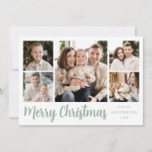 フェスティバルミントスクリプト5フォトコラージュ シーズンカード (正面)